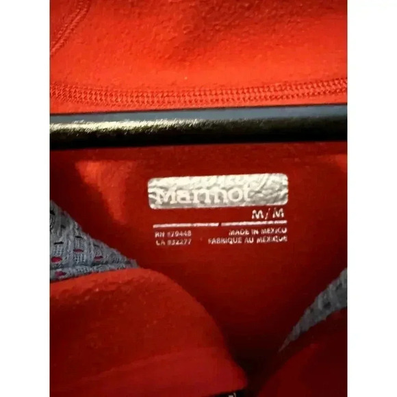 Marmot Soft Shell Red Mens Jacket Medium - Picture 7 of 7